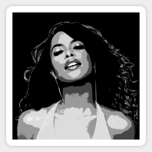 Aaliyah Sticker